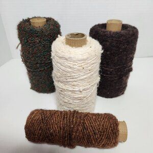 1.10 lbs of earthtone colored yarn